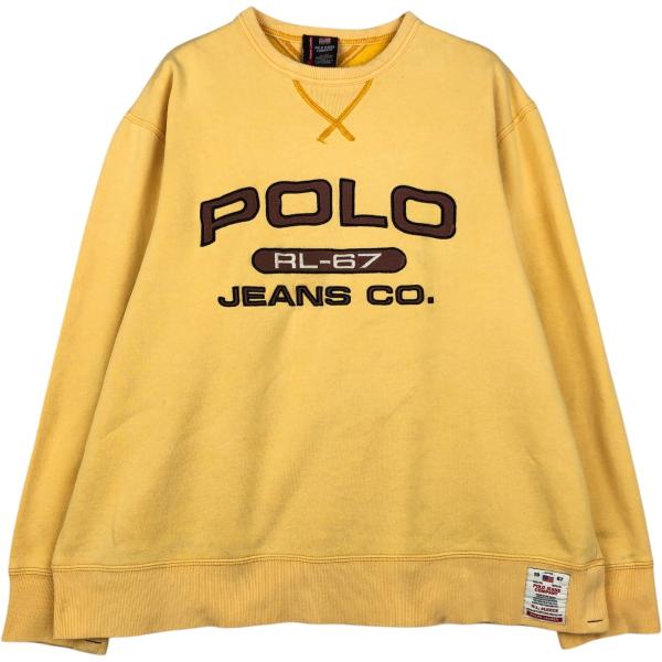 古着 ラルフローレン Ralph Lauren POLO JEANS COMPANY RALPH LAUREN ロゴスウェットシャツ トレーナー メンズM相当/eaa618791 古着 ラルフローレン Ralph Lauren POLO JEANS COMPANY RALPH LAUREN
