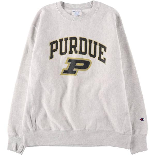 Champion（チャンピオン） 古着 リバースウィーブ PURDUE パデュー大学