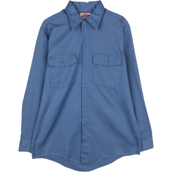 Dickies（ディッキーズ） 古着 80~90年代 長袖 ワークシャツ USA製