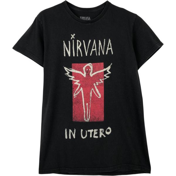 古着 NIRVANA ニルヴァーナ バンドTシャツ バンT メンズS相当