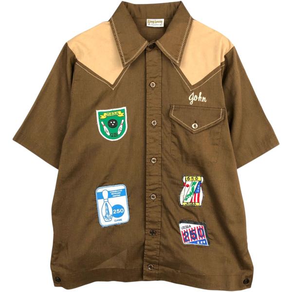 King Louie（キングルイ） 古着 70年代 ワッペンカスタム 半袖