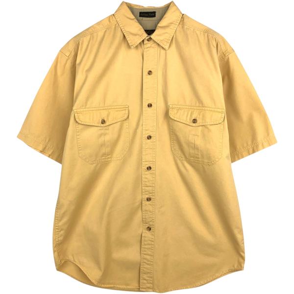 Eddie Bauer（エディーバウアー） 古着 80~90年代 黒タグ 半袖