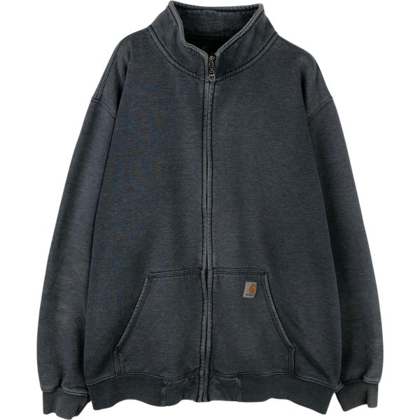 古着 カーハート Carhartt ORIGINAL FIT フルジップスウェットシャツ トレーナー メンズXL相当/eaa624247 Carhartt（カーハート） 古着 Carhartt ORIGINAL FIT フルジップ