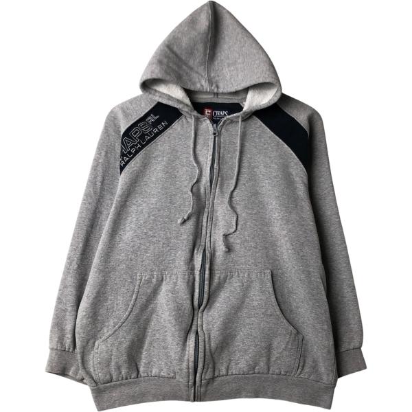 古着 ラルフローレン Ralph Lauren CHAPS チャップス スウェットフルジップパーカー メンズM相当/eaa624272 古着 ラルフローレン Ralph Lauren CHAPS チャップス スウェット