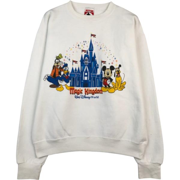 古着 90年代 Micky,ink DISNEY ディズニー キャラクタースウェットシャツ トレーナー メンズXL相当 ヴィンテージ/eaa624638 古着 90年代 Micky,ink DISNEY ディズニー キャラクタースウェット