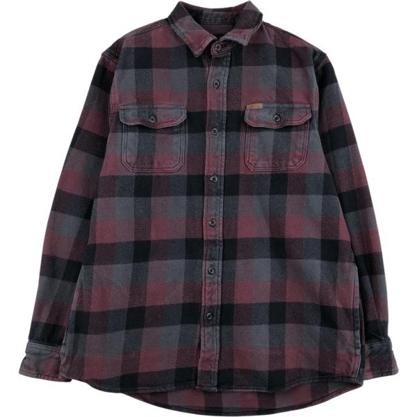 古着 オービス ORVIS 長袖 フランネルチェックシャツ メンズM相当 /eaa624719