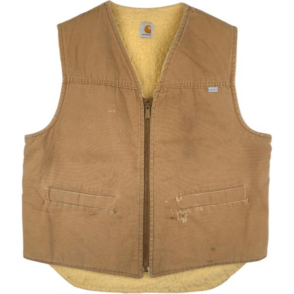 Carhartt（カーハート） 古着 90年代 ダックベスト USA製 メンズL相当