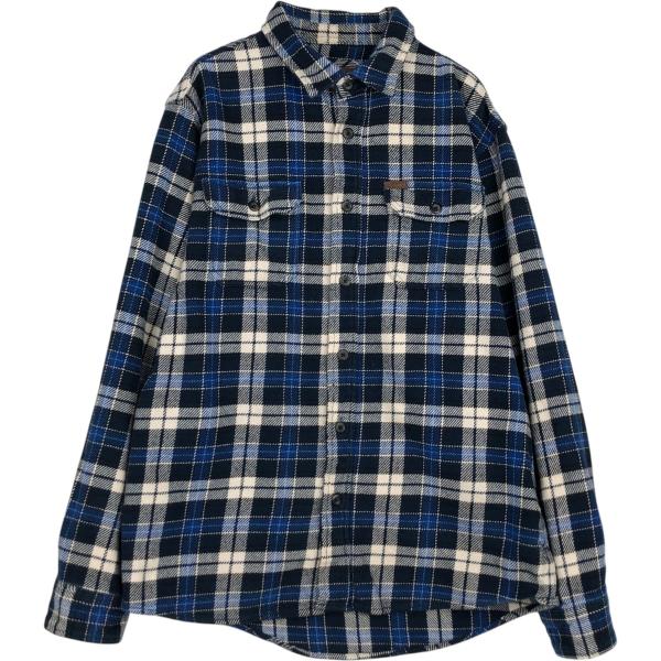古着 オービス ORVIS 長袖 ヘビーネルチェックシャツ メンズM相当 /eaa626882