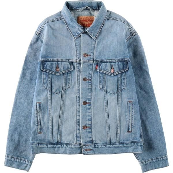 古着 リーバイス Levi's デニムジャケット Gジャン メンズM相当/eaa630177 Levi's（リーバイス） 古着 デニムジャケット Gジャン メンズM相当