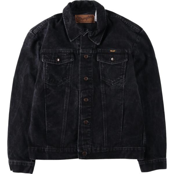 Wrangler（ラングラー） 古着 ブラック デニムジャケット Gジャン