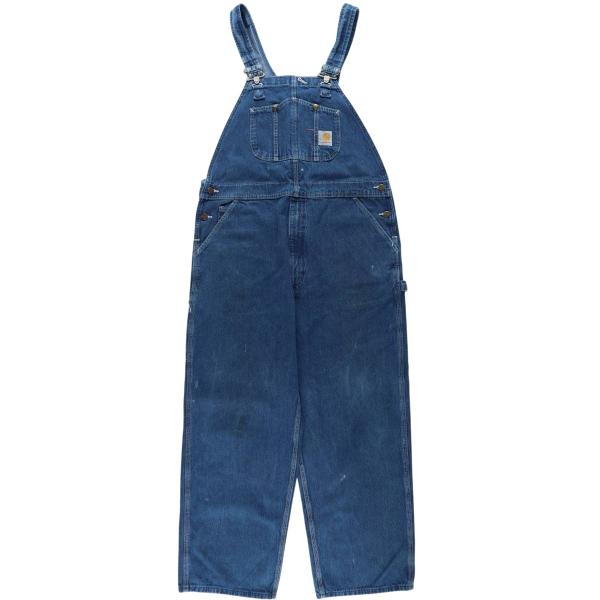 Carhartt（カーハート） 古着 ビッグサイズ デニムオーバーオール