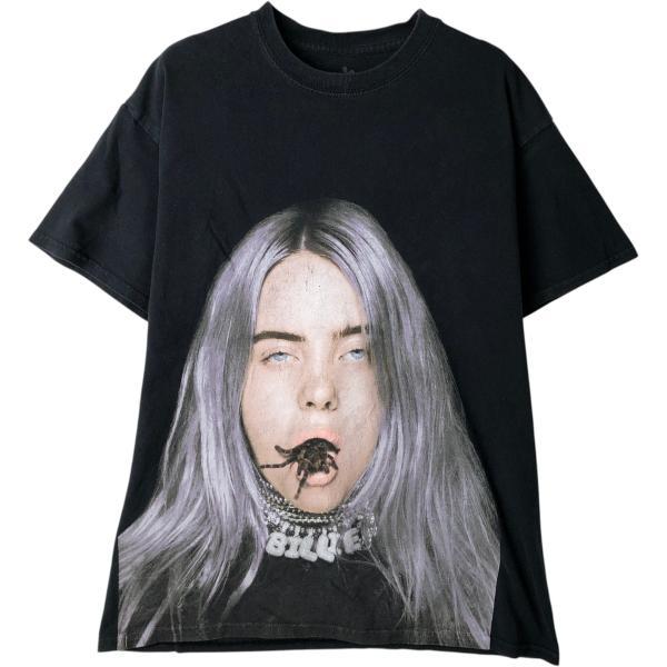 古着 BILLIE EILISH ビリーアイリッシュ バンドTシャツ バンT メンズM