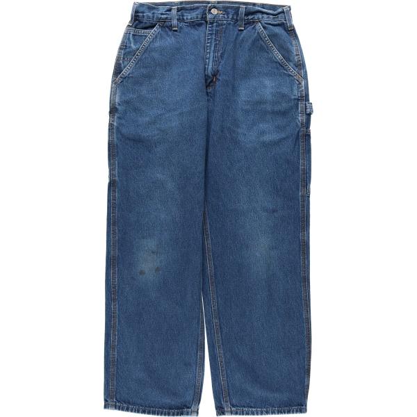 古着 カーハート Carhartt Dungaree Fit デニムペインターパンツ メンズw31相当/eaa631200 Carhartt（カーハート） 古着 Carhartt Dungaree Fit デニムペインター