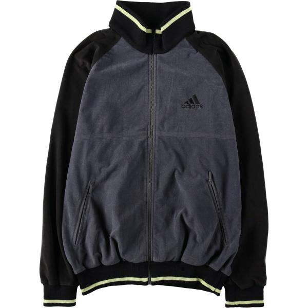 古着 90~00年代 アディダス  バックロゴ ベロアジャージ トラックジャケット メンズM相当/eaa631783 adidas（アディダス） 古着 90~00年代 バックロゴ ベロアジャージ