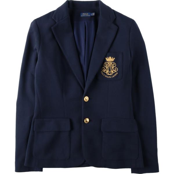 古着 ラルフローレン Ralph Lauren POLO RALPH LAUREN 紺ブレザー
