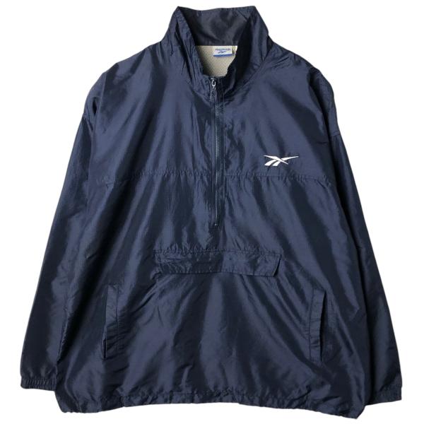 Reebok（リーボック） 古着 00年代~ ハーフジップ ナイロンプル 