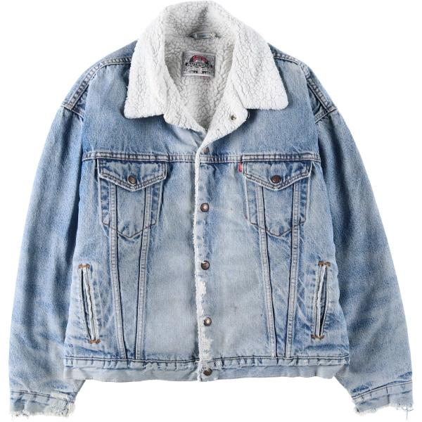 リーバイスデニムジャケット XL Levi's（リーバイス） 古着 デニムボアジャケット メンズXL相当