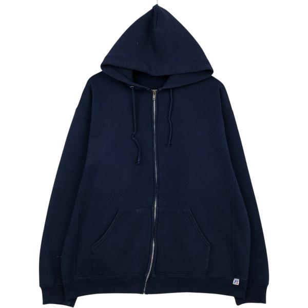 古着 ラッセル Russell ATHLETIC スウェットフルジップパーカー メンズXL相当/eaa632925 古着 ラッセル Russell ATHLETIC スウェットフルジップパーカー メンズ