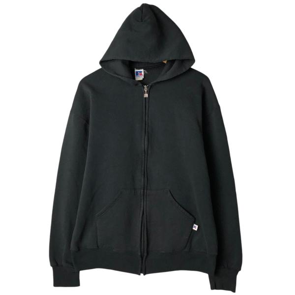 古着 90年代 ラッセル Russell ATHLETIC スウェットフルジップパーカー