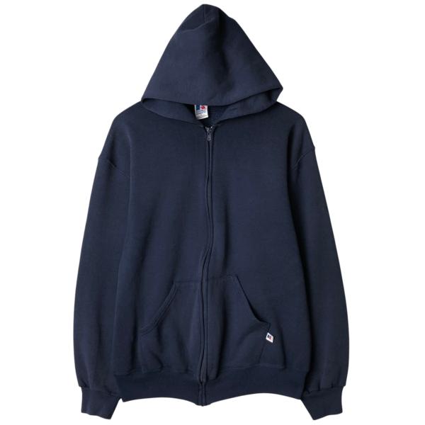 古着 90年代 ラッセル Russell ATHLETIC スウェットフルジップパーカー