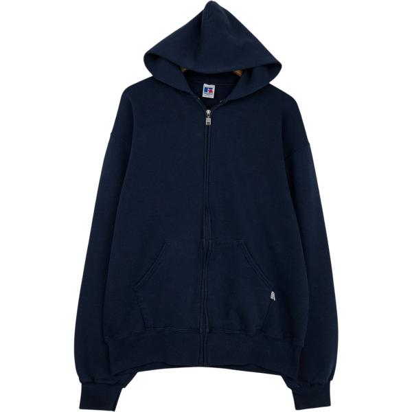 古着 90年代 ラッセル Russell ATHLETIC スウェットフルジップパーカー 