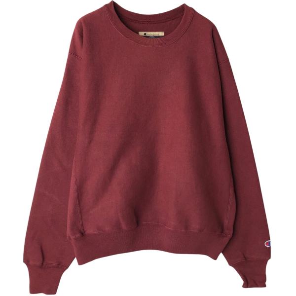 古着 00年代 チャンピオン Champion PREMIUM REVERSE WEAVE プレミアムリバースウィーブ 目無し 無地 ブランクスウェットシャツ トレーナー メンズM相当/eaa633727 Champion（チャンピオン） 古着 00年代 プレミアムリバースウィーブ 目