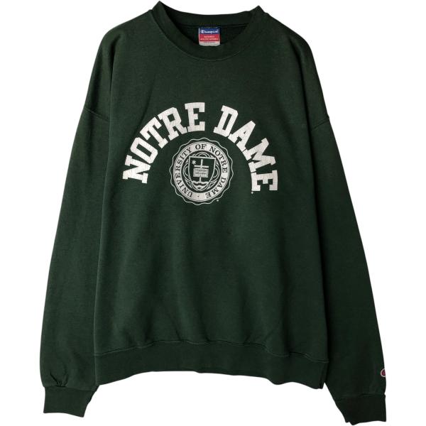 Champion（チャンピオン） 古着 00年代~ リバースウィーブ NOTRE DAME