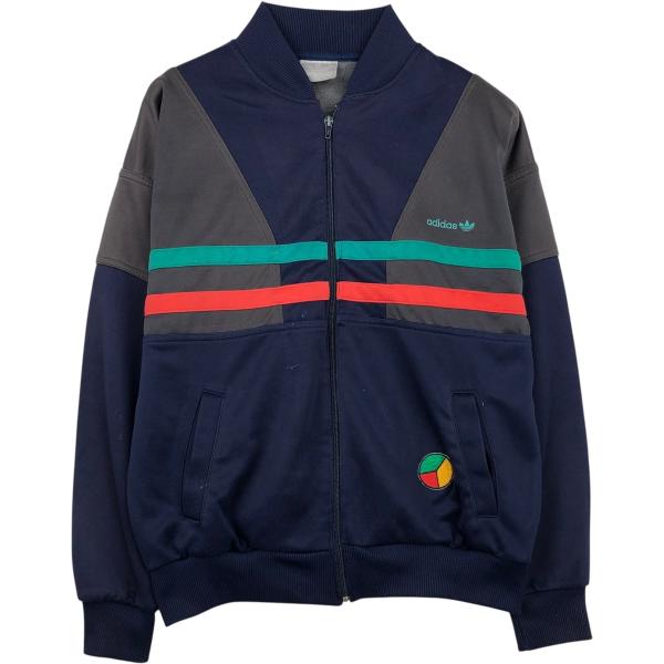 80's  アディダス ヴィンテージ トラック ジャケット ジャージ adidas（アディダス） 古着 80年代 トレフォイルロゴ ジャージ