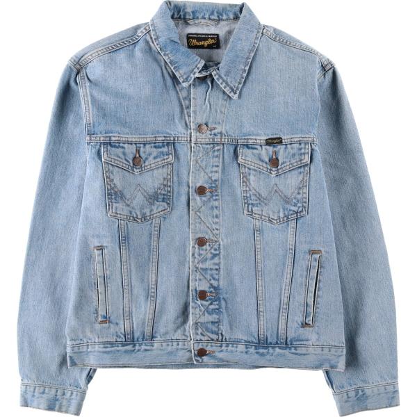 Wrangler デニムジャケット 70s ヴィンテージ Gジャン USA古着 Wrangler（ラングラー） 古着 70年代 デニムジャケット メンズM相当