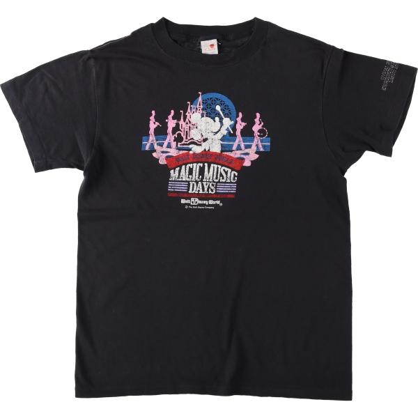 古着 90年代 Sherry WALT DISNEY WORLD MICKEY MOUSE ミッキーマウス キャラクタープリントTシャツ USA製 レディースL相当 ヴィンテージ/eaa635806 古着 90年代 Sherry WALT DISNEY WORLD ミッキーマウス キャラクター