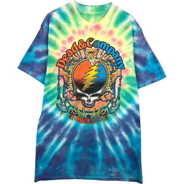 古着 GRATEFUL DEAD グレイトフルデッド ドクロ柄 スカル柄 タイダイ柄