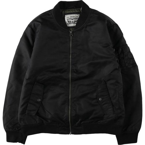 古着 リーバイス Levi's 中綿入り ミリタリー フライトジャケット メンズXL相当/eaa636584 Levi's（リーバイス） 古着 中綿入り ミリタリー フライトジャケット
