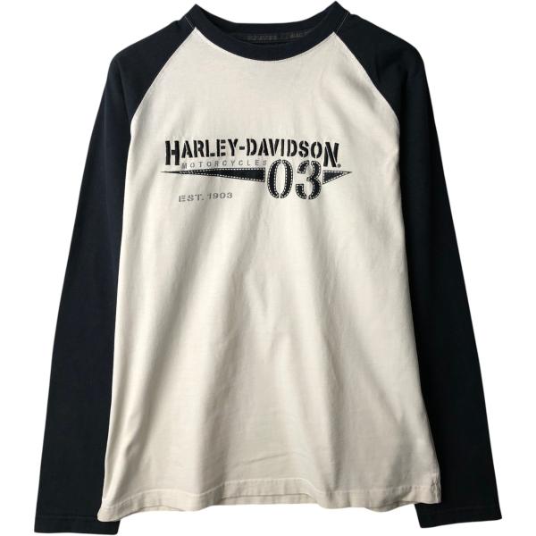 ハーレーダビッドソン　ロンT 古着 ハーレーダビッドソン Harley-Davidson ロングTシャツ ロンT USA
