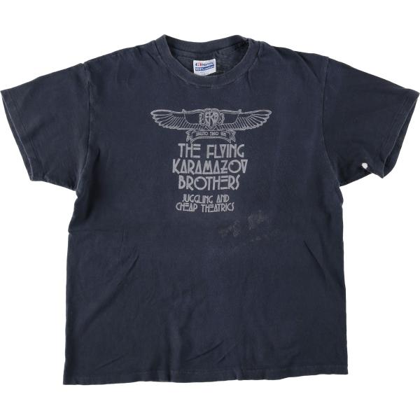 【デッドストック】kawasaki ヴィンテージTシャツ hanes USA M Hanes（ヘインズ） 古着 80年代 プリントTシャツ USA製 メンズL相当