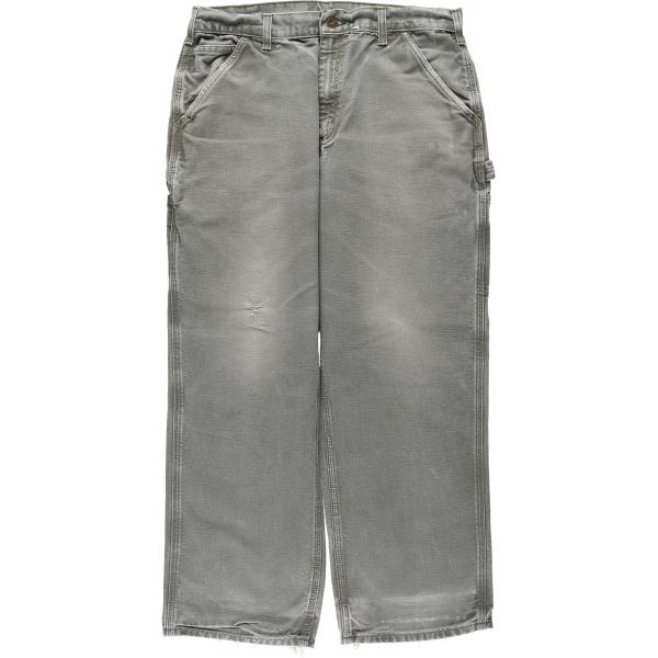 【古着】carhartt ペインターパンツ　ダック地 Carhartt（カーハート） 古着 ダックペインターパンツ メンズw34相当