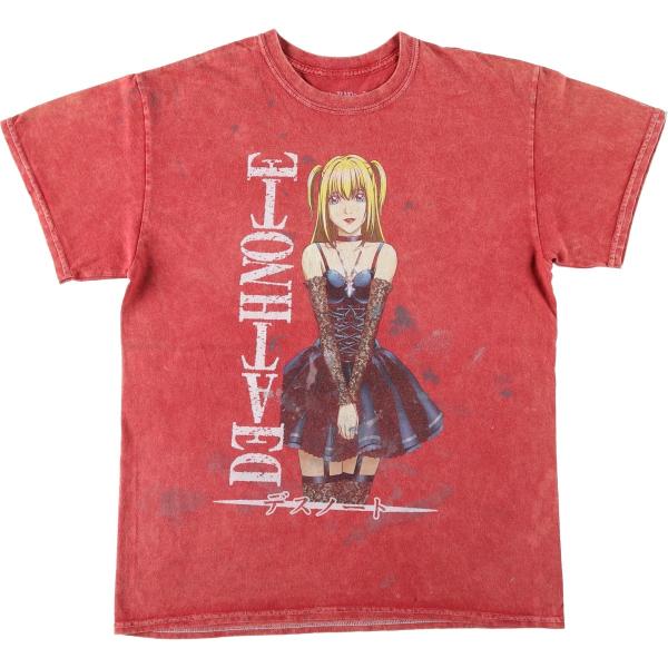 古着 DEATH NOTE デスノート ミサミサ アニメ キャラクタープリントT