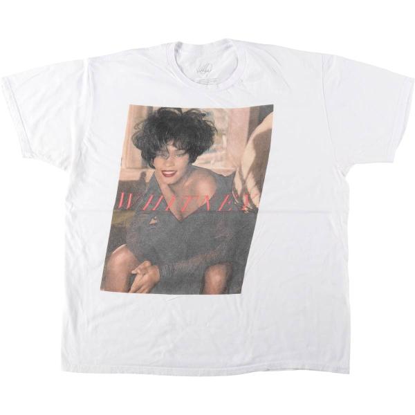 古着 WHITNEY HOUSTON ホイットニーヒューストン ラップTシャツ ラップ