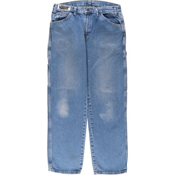 古着 ディッキーズ Dickies デニムペインターパンツ メンズw32相当/eaa642974 Dickies（ディッキーズ） 古着 デニムペインターパンツ メンズw32相当