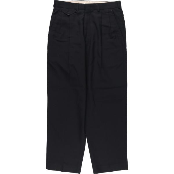 古着 90年代 Savane ツータック スラックス ワイドパンツ メンズw32