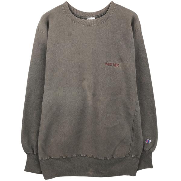 US古着 チャンピオンリバースウィーブ カレッジスウェットパーカー メンズ2XL Champion（チャンピオン） 古着 90年代 リバースウィーブ カレッジ