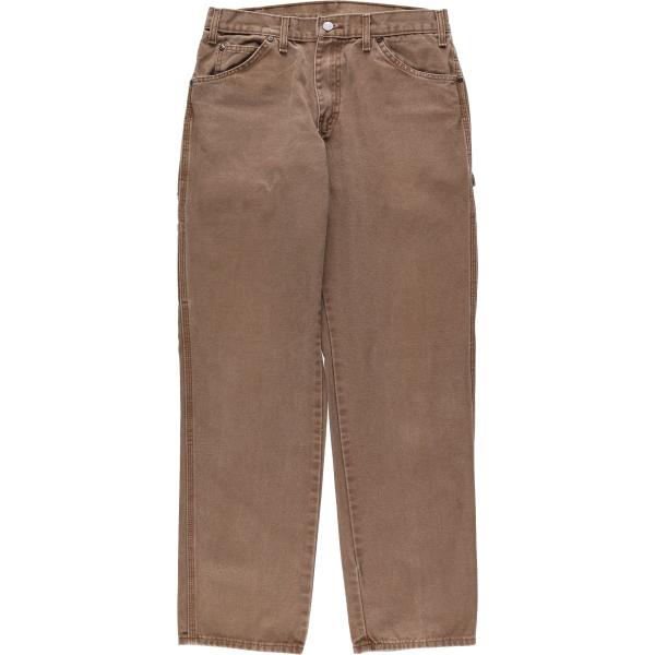 古着 ディッキーズ Dickies Relaxed Fit ダックペインターパンツ メンズw32相当/eaa613096 Dickies（ディッキーズ） 古着 ダックペインターパンツ メンズw32相当