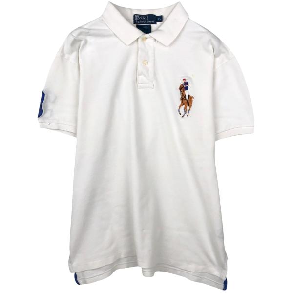 古着 ラルフローレン Ralph Lauren POLO by CUSTOM FIT ビッグポニー