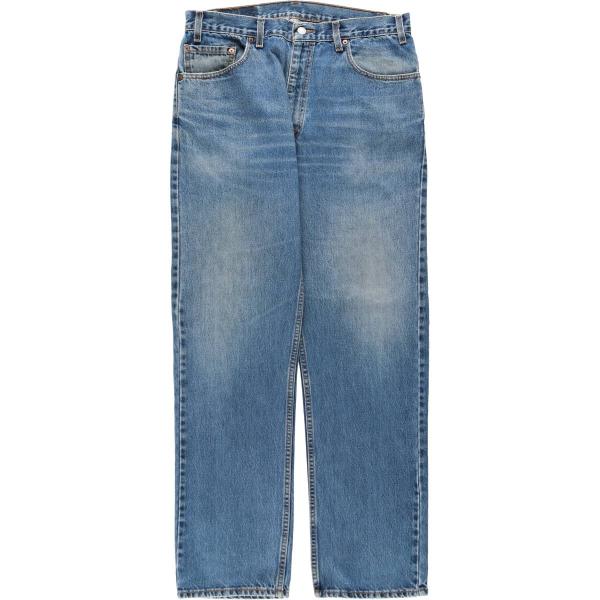 古着 00年代 リーバイス Levi's 505 REGULAR FIT テーパードデニムパンツ USA製 メンズw35相当/eaa645241 Levi's（リーバイス） 古着 00年代 Levi's 505 REGULAR FIT テーパード