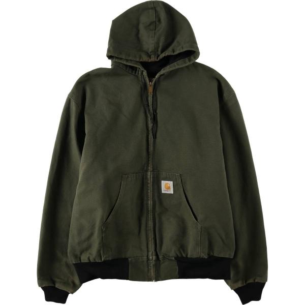 Carhartt ダックジャケット 古着 Carhartt（カーハート） 古着 アクティブジャケット ダックフルジップ