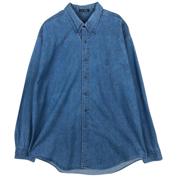 古着 80年代 ラルフローレン Ralph Lauren CHAPS チャップス 長袖