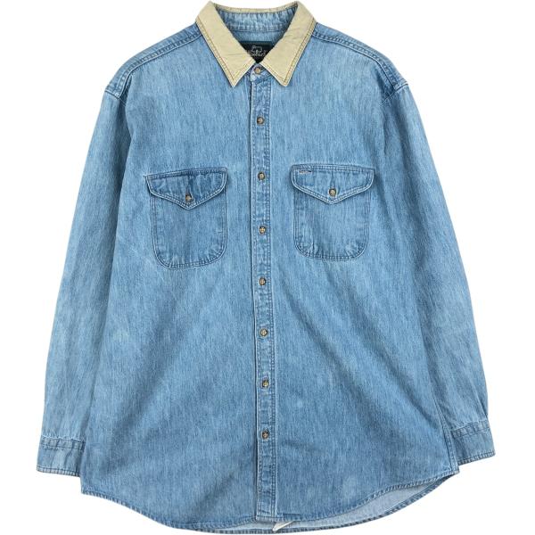 WOOLRICH（ウールリッチ） 古着 90年代~ 長袖 デニムシャツ メンズL