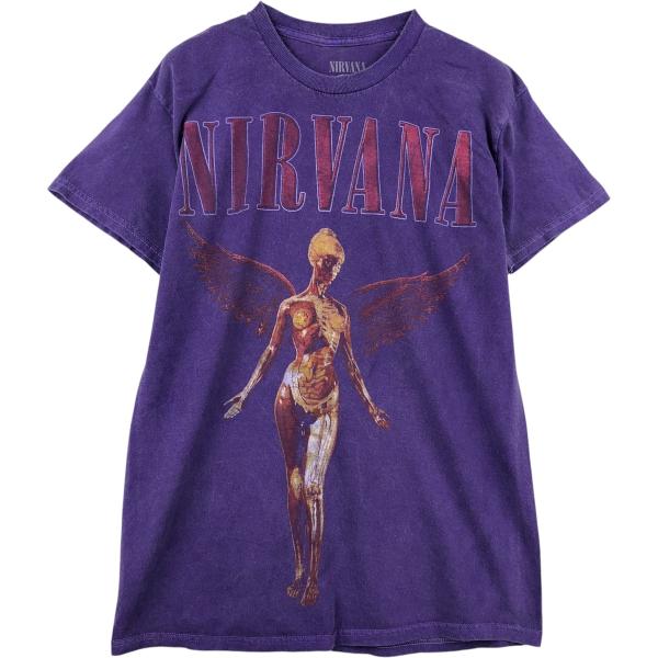 古着 NIRVANA ニルヴァーナ バンドTシャツ バンT メンズS相当
