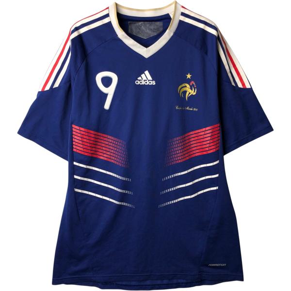 adidas（アディダス） 古着 フランス代表 FORMOTION トリコロール