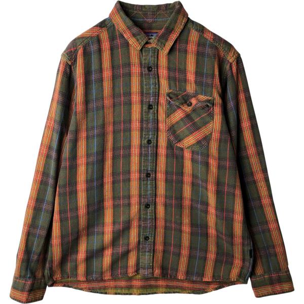 古着 パタゴニア Patagonia ORGANIC COTTON オーガニックコットン ロングスリーブ アイアン リッジ シャツ 52240FA13 長袖 フランネルチェックシャツ メンズL相当/eaa647216 patagonia（パタゴニア） 古着 オーガニックコットン ロングスリーブ