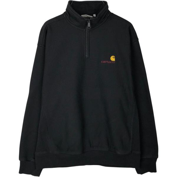 Carhartt（カーハート） 古着 ハーフジップスウェットシャツ